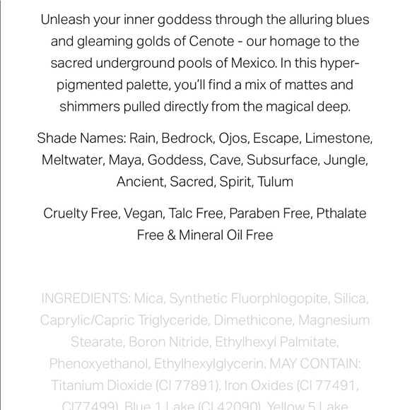 Hipdot Cenote Pressed Eyeshadow Palette - Picture 7 of 7